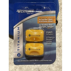 Westcott Titanium Bonded Cutting Blades  Use With Wescott Multi Purpose Trimmer